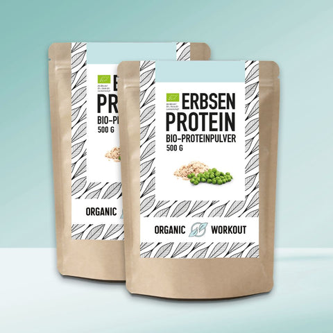 Veganes Bio Erbsenprotein – neutral