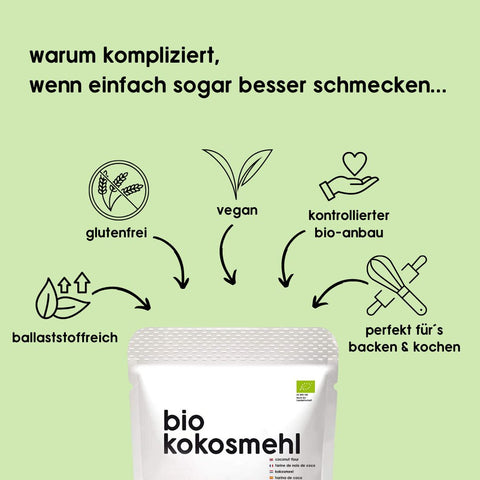 Bio Premium Kokosmehl 1000g