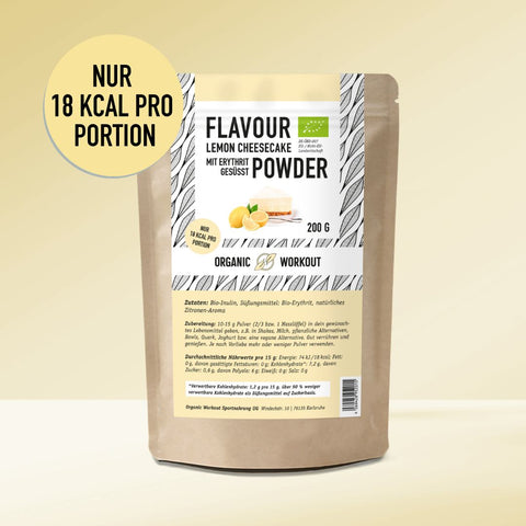 Bio Lemon Cheesecake Flavour Powder