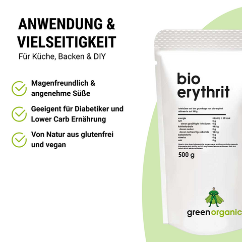 Bio Premium Erythrit - 500 g