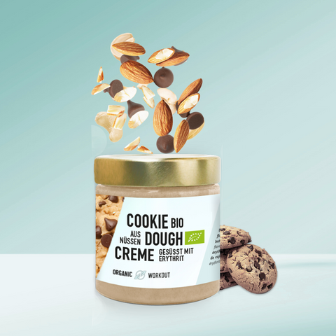Limitierte Cookie Dough Creme - proteinreich, mit Erythrit gesüsst