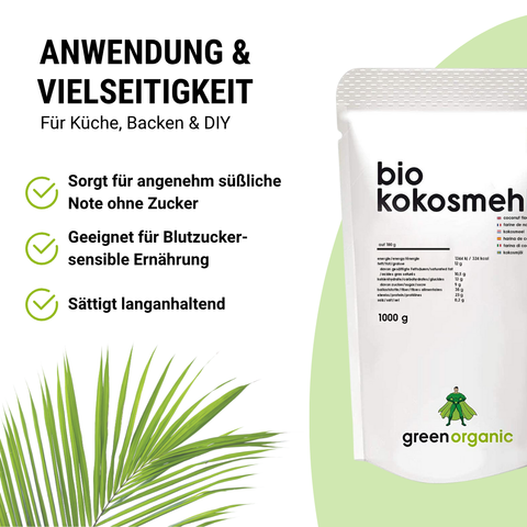 Bio Premium Kokosmehl 1000 g