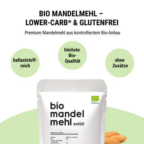 Bio Premium Mandelmehl 400 g
