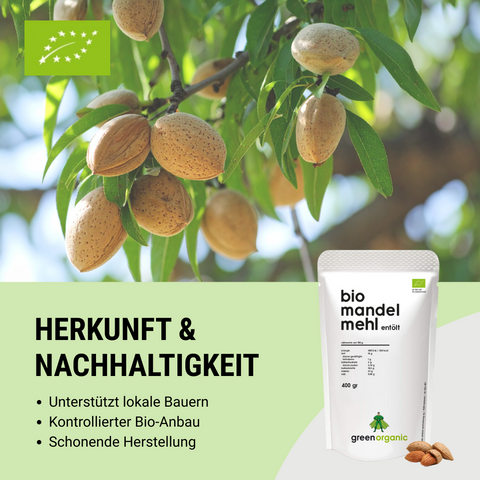 Bio Premium Mandelmehl 400 g