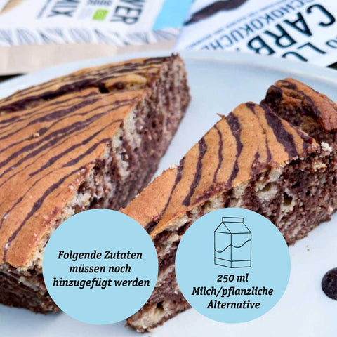 50 g Bio Lower-Carb* Mug-Cake-Mix für Tassen-Kuchen