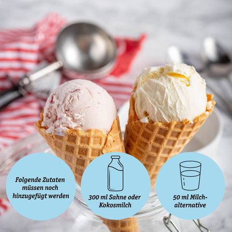 LOWER-CARB VANILLE EIS - KETO-FREUNDLICH
