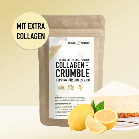 Collagen Protein-Crumble Lemon Cheesecake (200g)