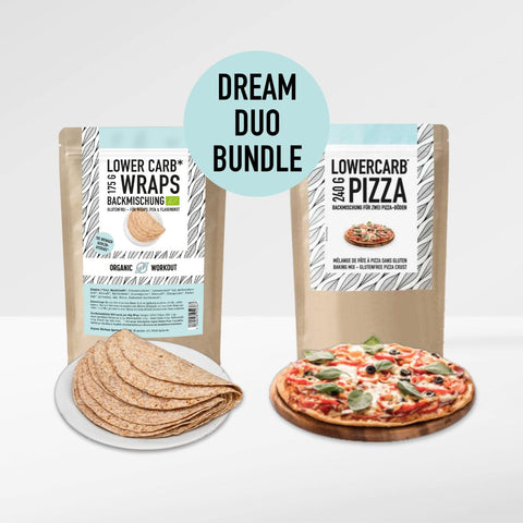 DREAM DUO-BUNDLE – Lowercarb Wraps + Lowercarb Pizza