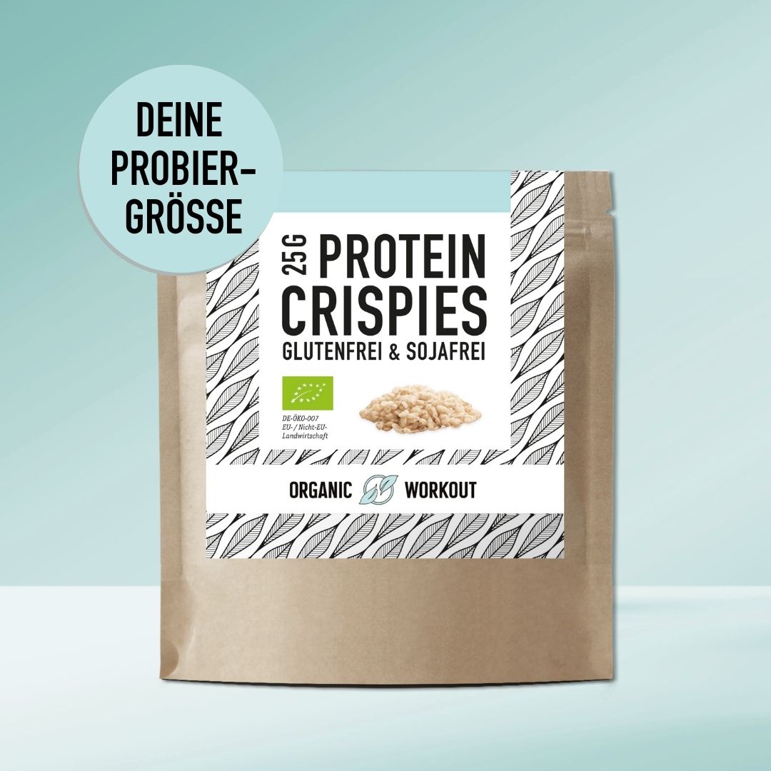 Bio Protein Crispies Probe Glutenfrei Sojafrei Vegan Organic bio-protein-crispies-probe-glutenfrei-sojafrei-vegan-organic