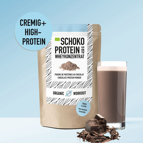 Bio Schoko-Proteinpulver aus Whey-Konzentrat