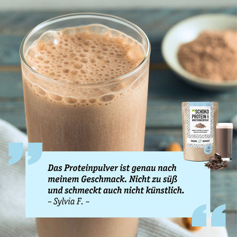 Bio Schoko-Proteinpulver aus Whey-Konzentrat