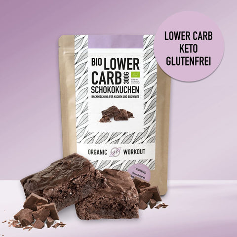 LOWER-CARB* SCHOKOKUCHEN BACKMISCHUNG