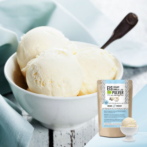 LOWER-CARB VANILLE EIS - KETO-FREUNDLICH