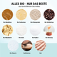 Cookie Dough NomNoms- Protein Bites – Chocolat Chip, bio, vegan mit Bio-Erythrit und Bio Erbsenprotein