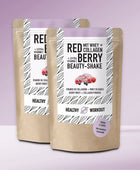 Red Berry BEAUTY SHAKE mit Bio-Wheyprotein + Collagen + Vitamin C