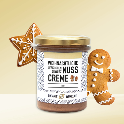 Bio Weihnachtliche Nusscreme mit Lebkuchengewürz (limitierte Sonderedition)