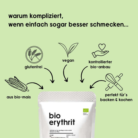 Bio Premium  Erythrit - 500g