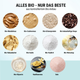Cookie Dough NomNoms- Protein Bites, bio, vegan, Ballaststoffquelle mit Bio-Erythrit und Bio Erbsenprotein