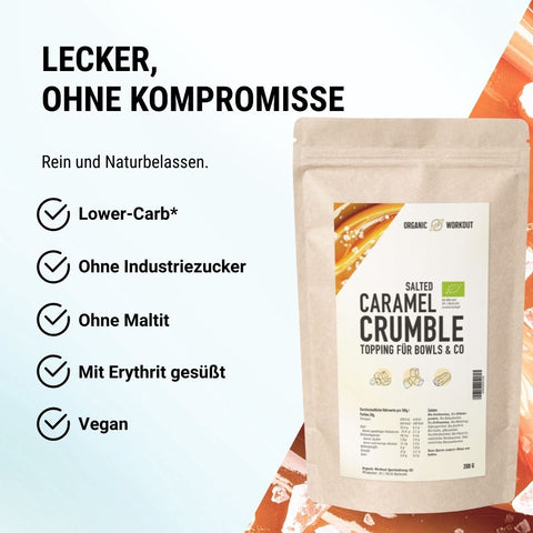 Protein-Crumble Salted Caramel (200 g)