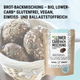 LOWER-CARB* BACKMISCHUNG – für Brötchen, Bagel & Brot-Alternative