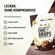 Bio Schokodrops – lower-carb* & vegan, gesüsst mit Erythrit