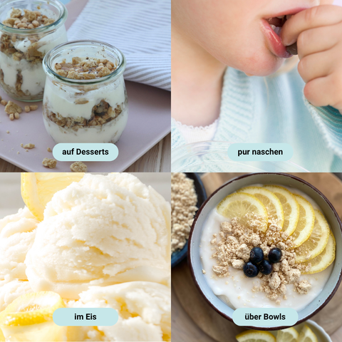 Collagen Protein-Crumble Lemon Cheesecake (200g)