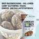 LOWER-CARB* BACKMISCHUNG – für Brötchen, Bagel & Brot-Alternative