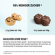 Cookie Dough NomNoms- Protein Bites – Chocolat Chip, bio, vegan mit Bio-Erythrit und Bio Erbsenprotein