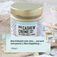 NEU 30 g Cremige Vegane Bio Cashewcreme mit feinem Vanillearoma