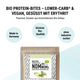 Matcha NomNoms - Protein Bites – Bio, vegan mit Bio-Erythrit und Bio-Erbsenprotein