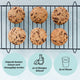 Bio Lower-Carb Vegane Keks-Backmischung für glutenfreie Chocolate-Chip-Cookies