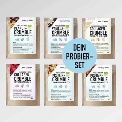 Dein Protein-Crumble Proben Bundle - 6x testen