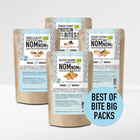 Besteller Pack – Big Pack NomNoms Protein-Bites-Bundle