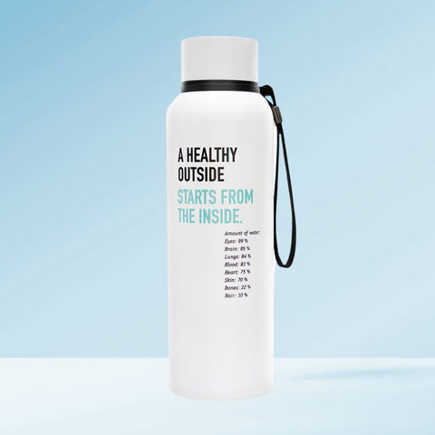Fitness-Trinkflasche aus Edelstahl ohne Weichmacher und BPA