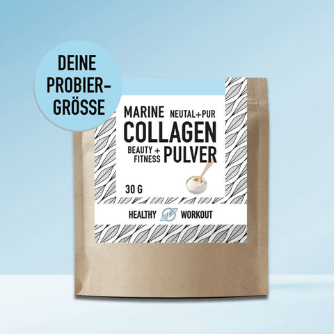Marine Collagen Pulver Probe - Fisch, neutral und pur (30g)