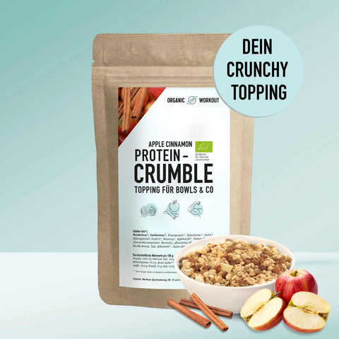 Protein-Crumble Apple Cinnamon (200 g)
