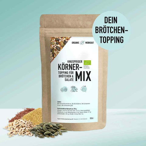 Bio Körner-Mix – ballaststoffreich, knusprig & vegan
