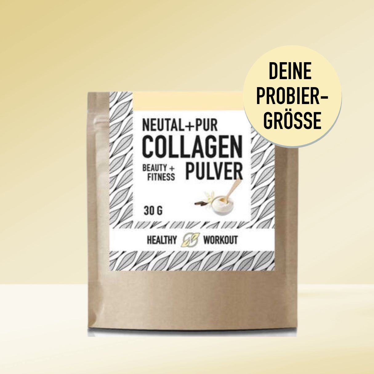 Probe Collagen Pulver – Rind, neutral und pur – 30 g – Organic Workout ...