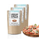 Lower-Carb Pizza Backmischung für zwei glutenfreie, vegane Pizzaböden